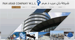 Desktop Screenshot of panarabco.net